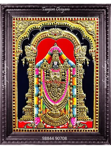 Lord Balaji Tanjore Oviyam